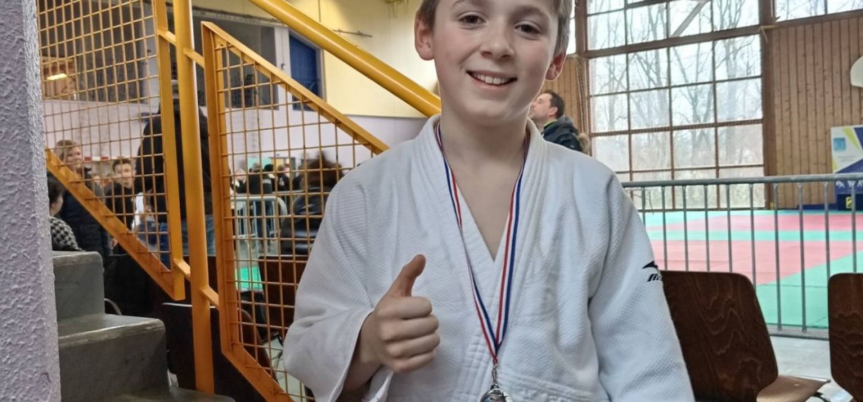 Photo Evan Beaux, 2ème au Grand prix benjamins 4