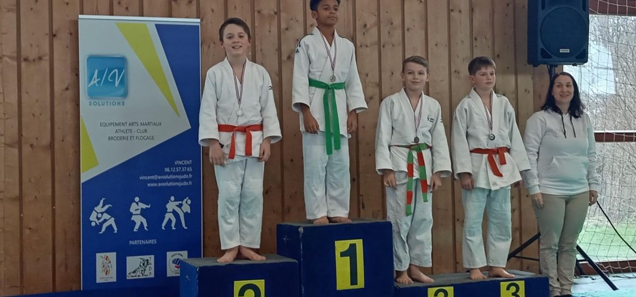 Photo Evan Beaux, 2ème au Grand prix benjamins 5