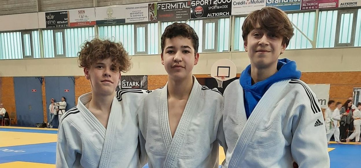 Photo RÃ©sultats des judokas de Guebwiller au tournoi d'Altkirch. 6