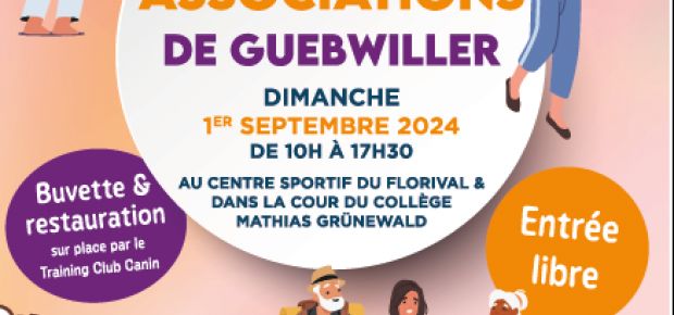 Inscrivez-vous lors du Forum des associations