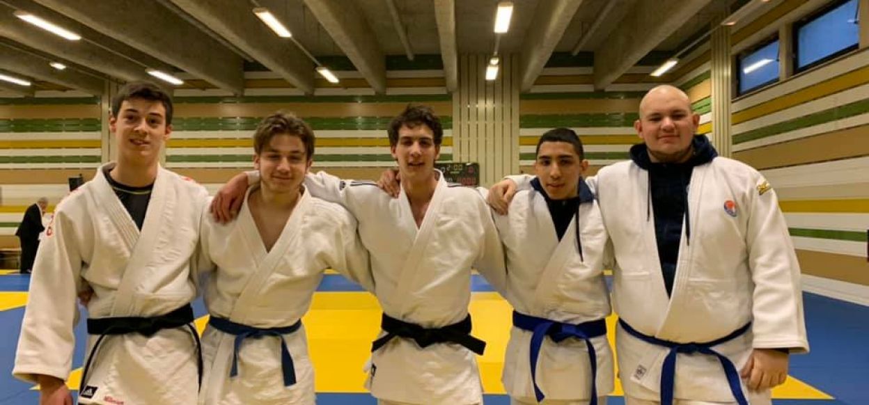 Photo 1/4 finale juniors de judo, podiums pour Guebwiller5