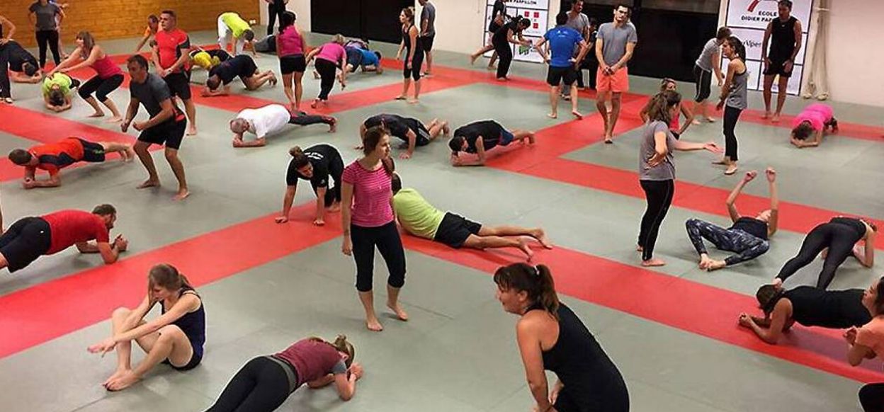 Photo Reprise cours taîso, jujitsu-self défense en intérieur2