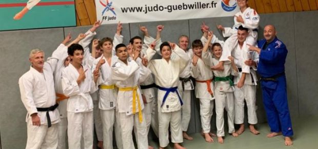 Belle surprise au judo club de Guebwiller !