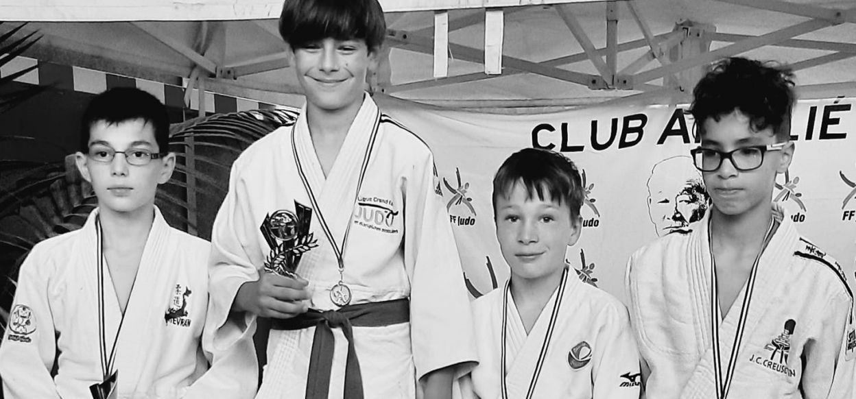 Photo Esteban GIRARDEY  3eme à l'Open de JUDO minimes de Mâcon2