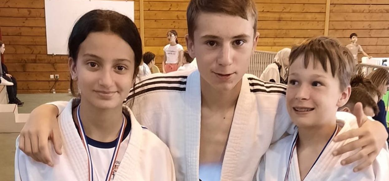 Photo TOURNOIS AUDINCOURT MINIMES : 2 nouvelles medailles pour les minimes du judo club de GUEBWILLER !2